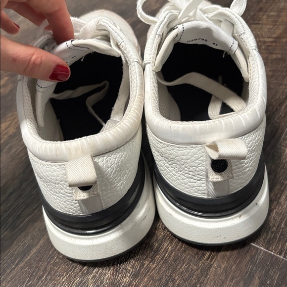 CHANEL ladies m Black and White Mesh Sneakers size 9.5 - Picture 6 of 6